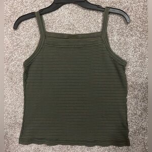 Elegant Olive Camisole Top